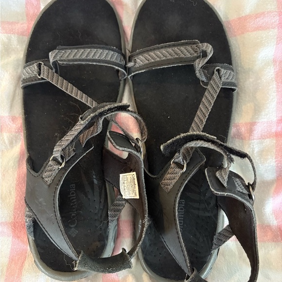 Columbia Black athletic Sandals with Adjustable Straps women’s size 8. - Picture 3 of 7